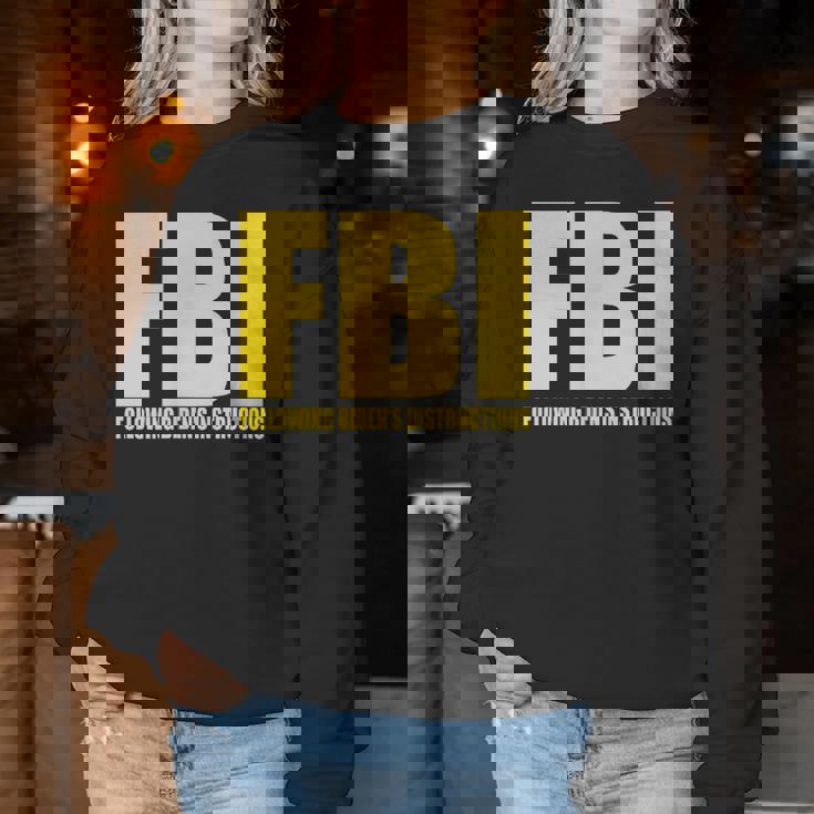 Fbi Bidenの指示に従うアパレル 面白い 男性 女性 レディーススウェットシャツ 面白い贈り物