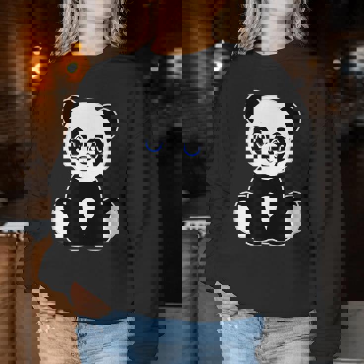 Panda Lover 幼児 女の子 男の子 トゥイーン キッズ かわいいパンダ ユース レディーススウェットシャツ 面白い贈り物