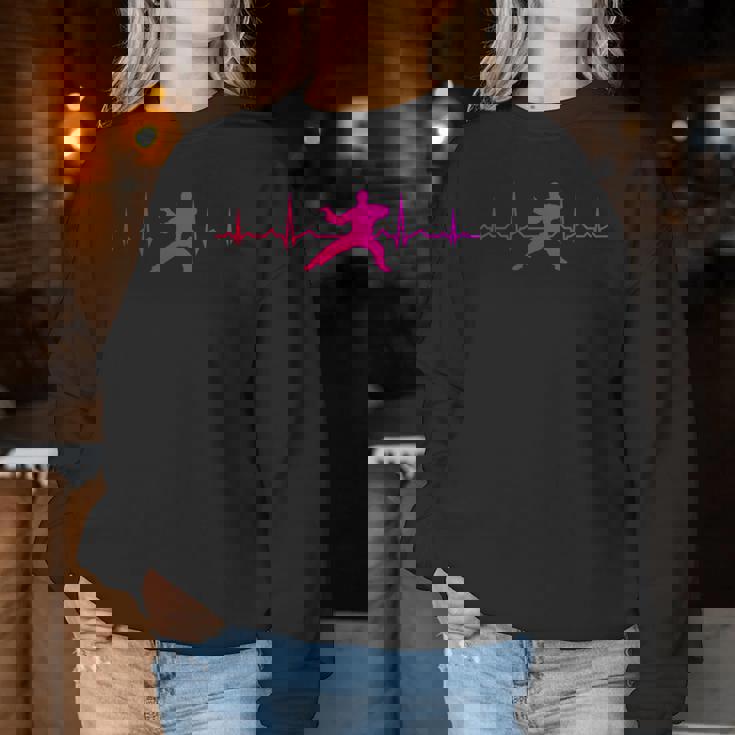 カンフー 格闘技 武術 カンフー 女性 男性 レディーススウェットシャツ 面白い贈り物