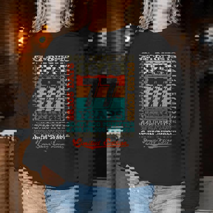 ヴィンテージ 1949 ギフト 男性 女性 長寿祝い 1949年生まれ 喜寿祝い ユニークな誕生日プレゼント 長袖tシャツ レディーススウェットシャツ 面白い贈り物