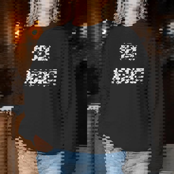 変態セックス依存症 ノベルティギフト ホットな妻 セクシー 女性 男性 レディーススウェットシャツ 面白い贈り物