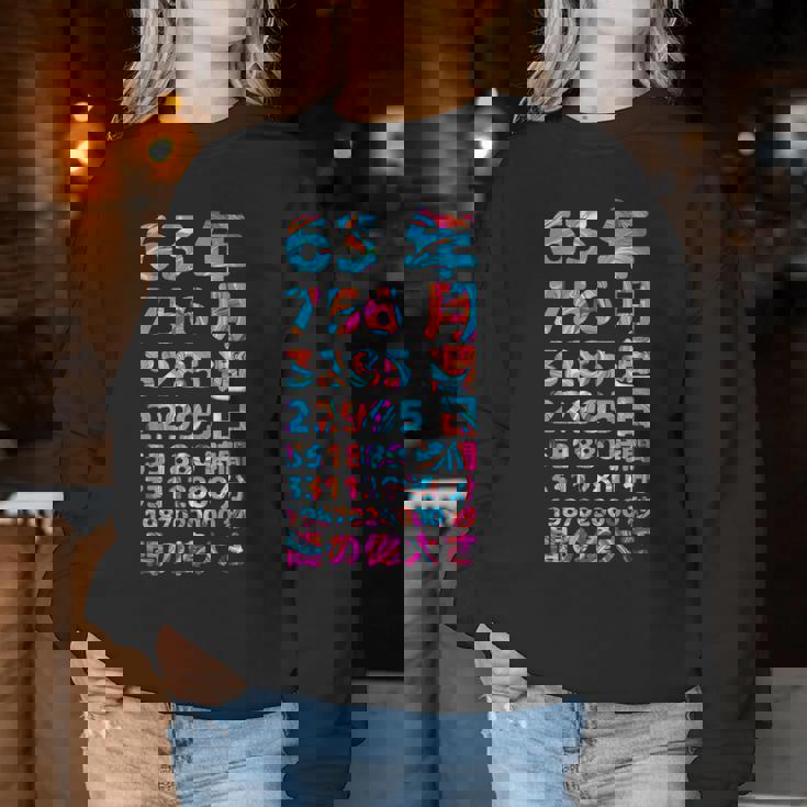 面白い63歳の誕生日の古いメーター 面白い63歳のギフト 女性 男性 面白い電卓 63歳の誕生日のギフト レディーススウェットシャツ 面白い贈り物