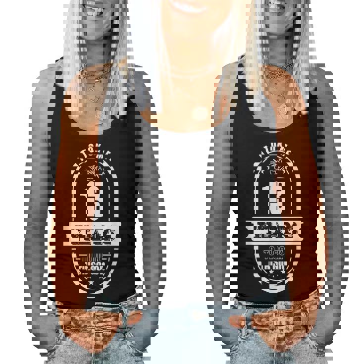 13歳の誕生日プレゼント 男の子 女の子 10代 13歳 レトロ 2007年 レディースタンクトップ