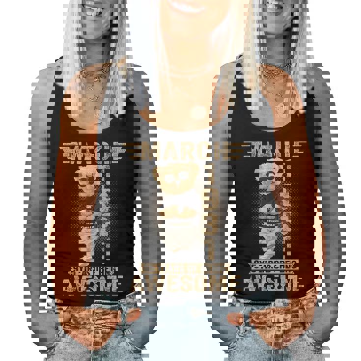 3月95歳の誕生日 男性 女性 1931年 素晴らしいテディベア レディースタンクトップ