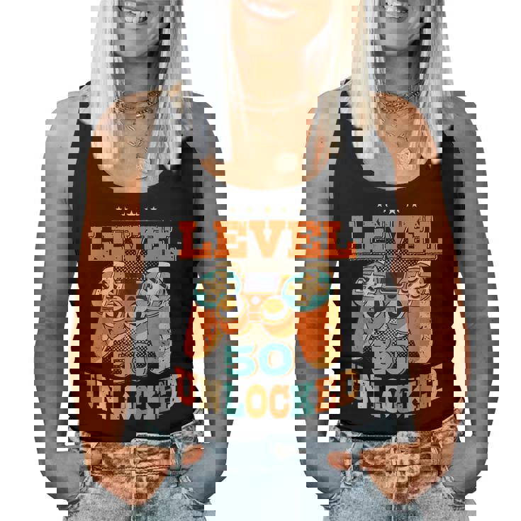 50歳の誕生日プレゼント 50歳 男性と女性、ビデオゲーム 1971年生まれ レディースタンクトップ