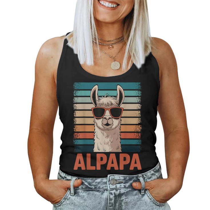 Alpapa Alpaca Dad Divertente Llama Regalo Per La Festa Del Canotta da donna
