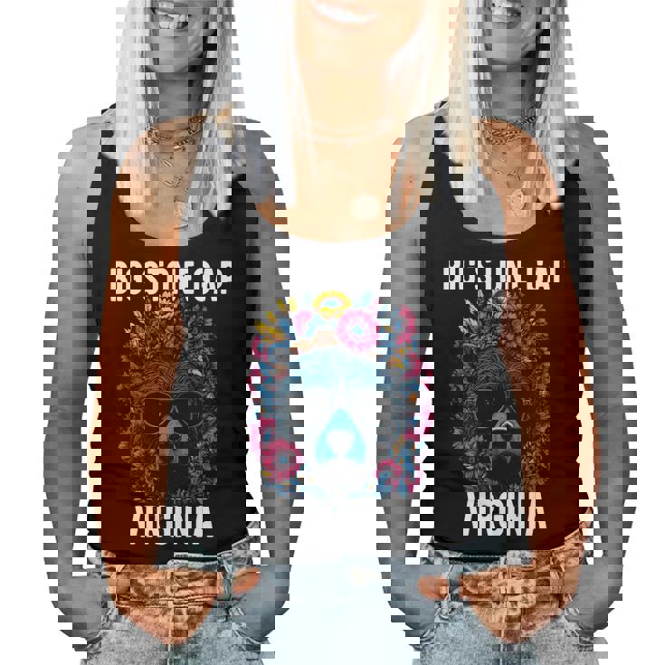 Bigtone Gap バージニア Usa クマと花のデザイン 長袖tシャツ レディースタンクトップ