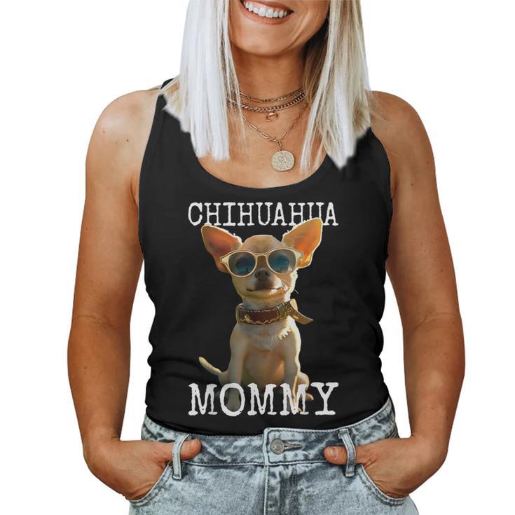 Chihuahua Mommy チワワ ママ ママ 母の日 ママ おもしろ チワワ レディースタンクトップ