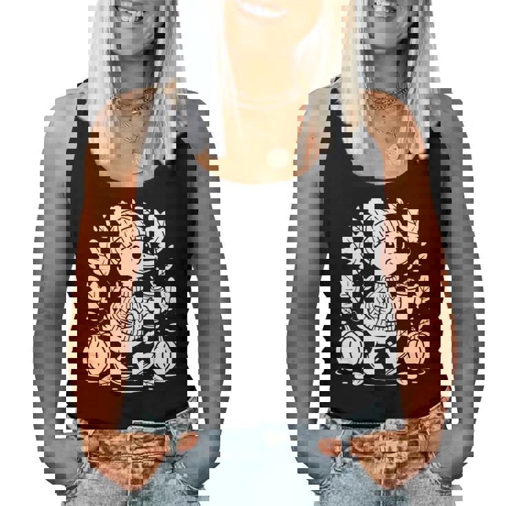 Cozyeason Duck かわいい 秋 パンプキン スパイス 秋 コーヒー 長袖tシャツ レディースタンクトップ