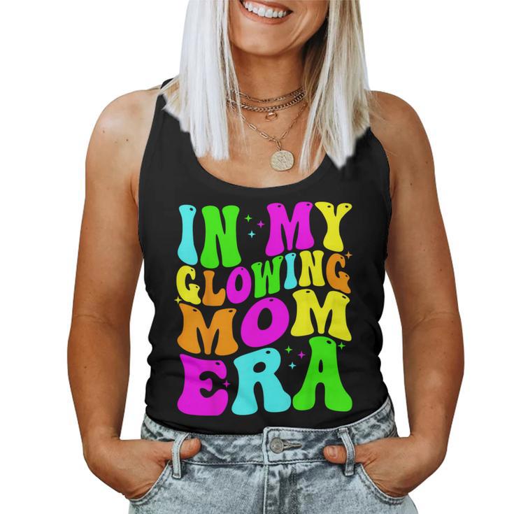 In My Glowing Mom Era Groovy Colorful Bright Women Tank Top
