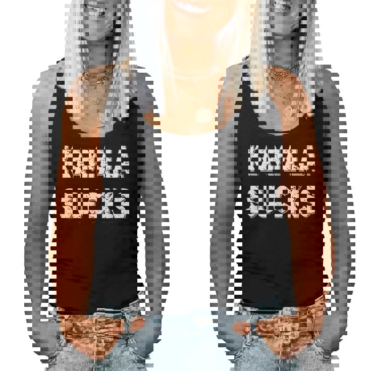 Kamalaucks Kamala Harrisucks And Women レディースタンクトップ