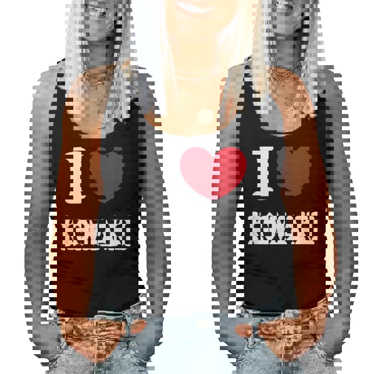I Love Komaki アイラブ小牧 レディースタンクトップ