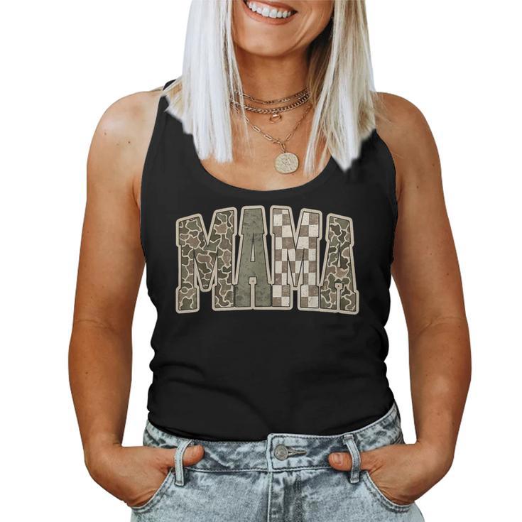 Mama Mommy Happy Mother's Day Mom Life Retro Camouflage Women Tank Top
