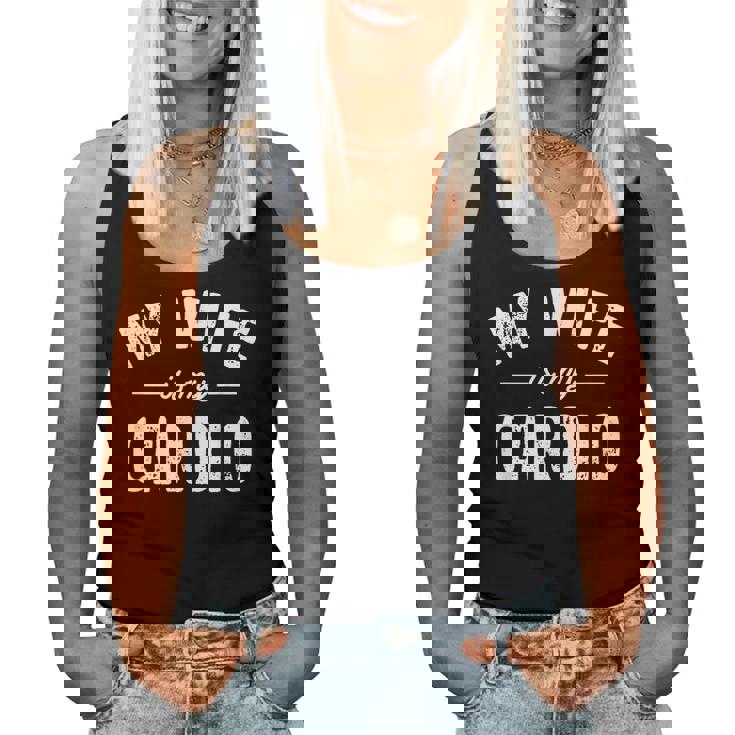 Mi Esposa Es Mi Cardio Camiseta sin mangas para mujer