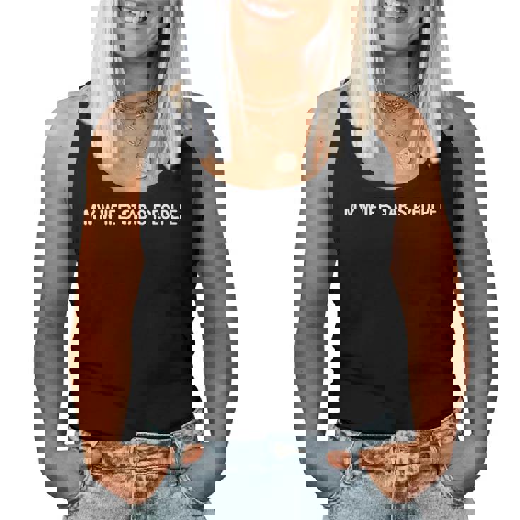 My Wifetabs People Wife Quote レディースタンクトップ