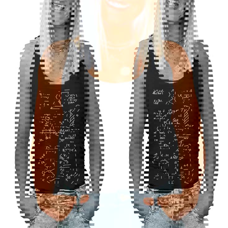 Nerd メンズ 数学 数学 面白い 女性 子供 学生 レディースタンクトップ