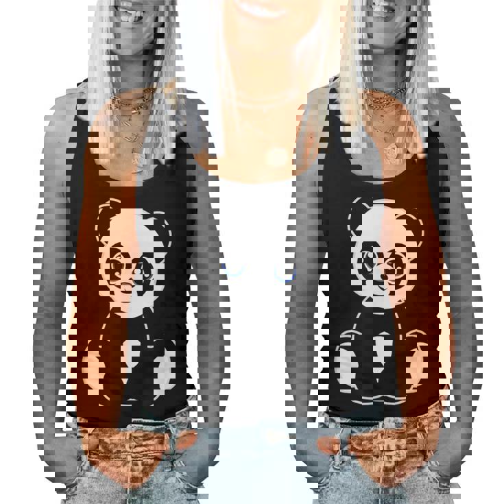 Panda Lover 幼児 女の子 男の子 トゥイーン キッズ かわいいパンダ ユース レディースタンクトップ