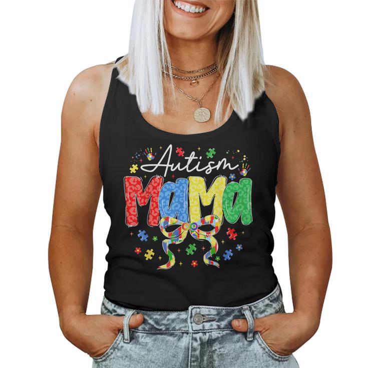 Proud Autism Mama Mom Awareness For Moms Women Tank Top