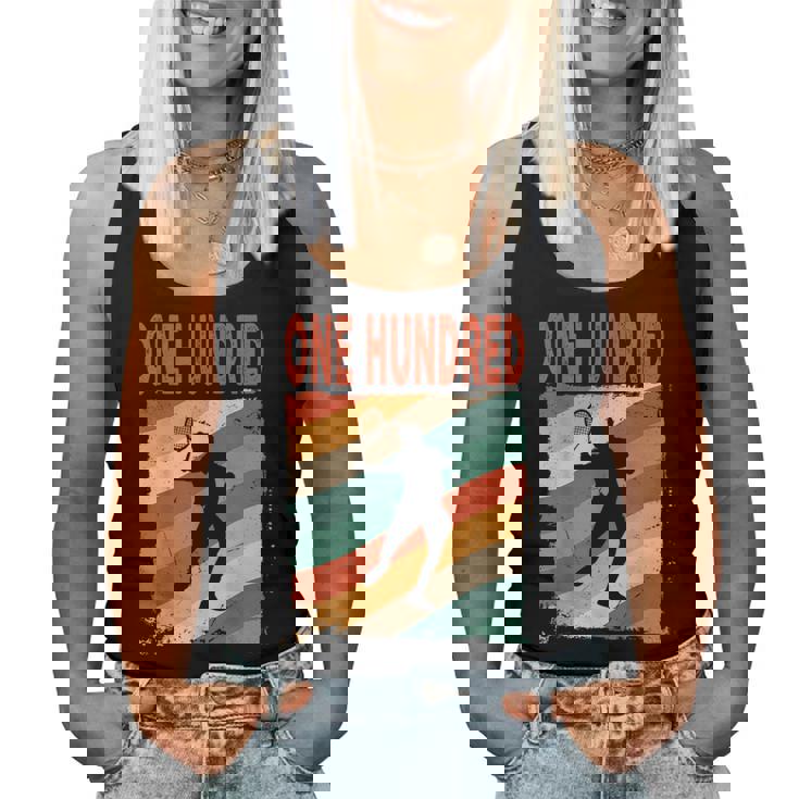 Tenis 100 Cumpleaños 100 Años Hombre Camiseta sin mangas para mujer