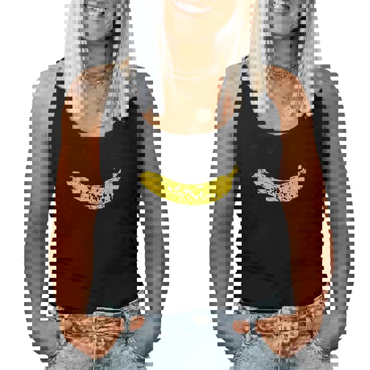 Vintage Dolce And Banana Novelty Graphic & Cool s レディースタンクトップ