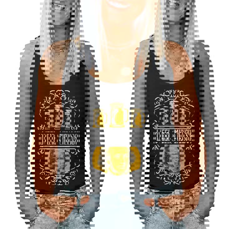 オクトーバーフェスト I Love Beer Bier & Classical Music レディースタンクトップ