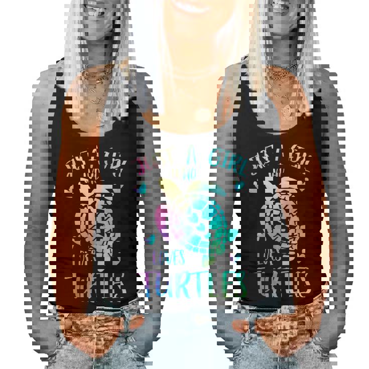 カメが大好きなただの女の子 かわいいパステルカメ レディースタンクトップ