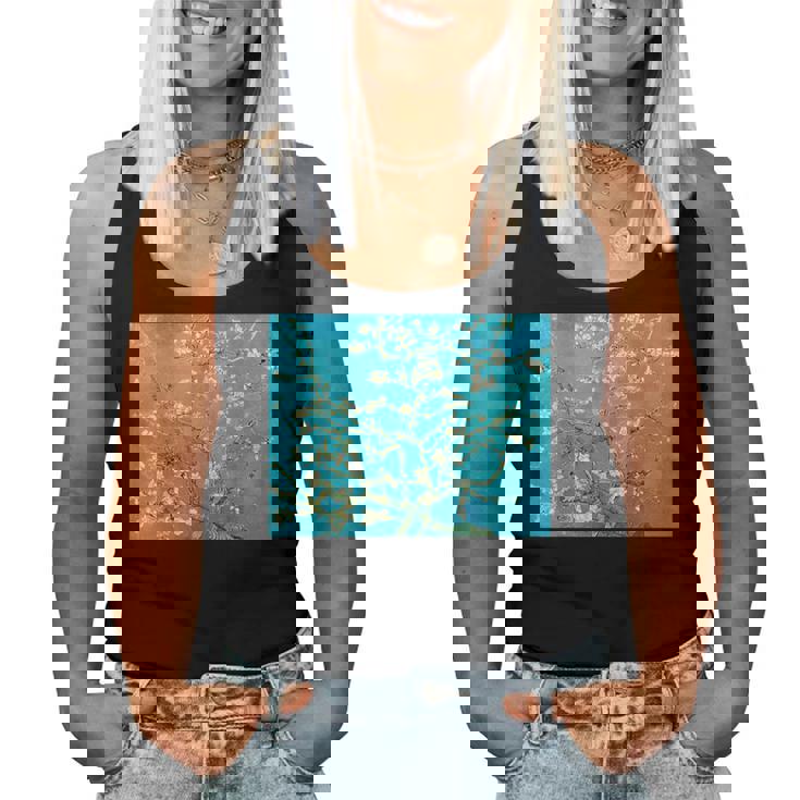 ヴィンセント・ファン・ゴッホ、アーモンドの花 レディースタンクトップ