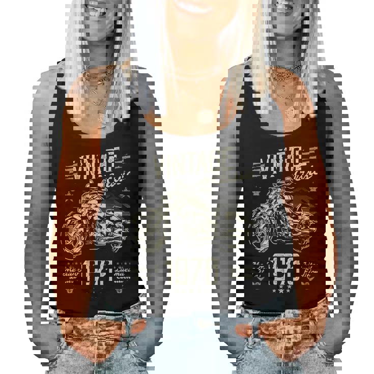 ヴィンテージ 1970 55 歳の誕生日プレゼント 男性 女性 55 歳 レディースタンクトップ