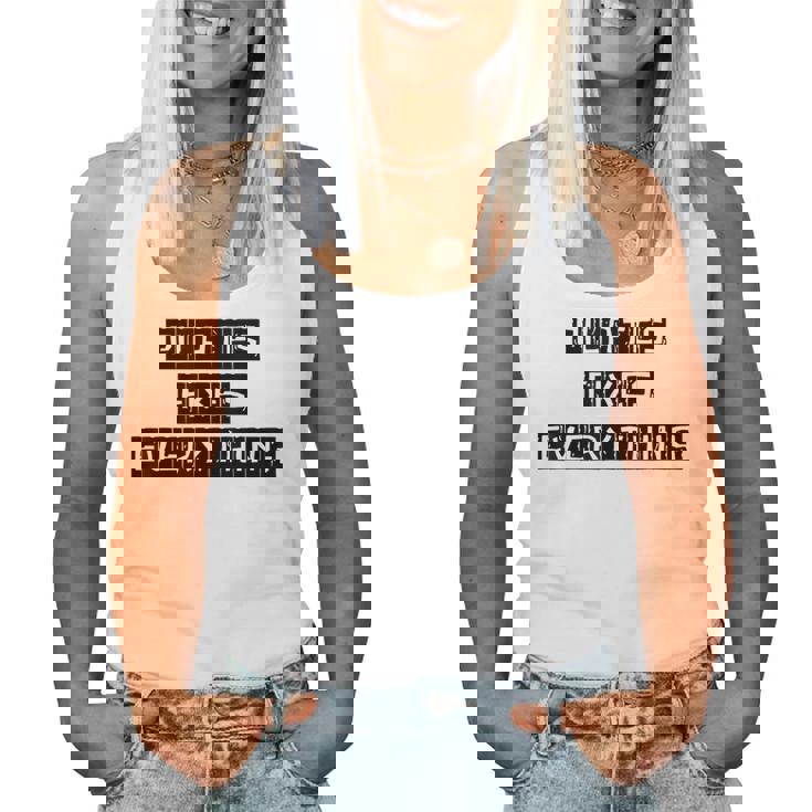 ピラティスは、女性と男性がピラティスを愛するすべてのものを修正します。 レディースタンクトップ