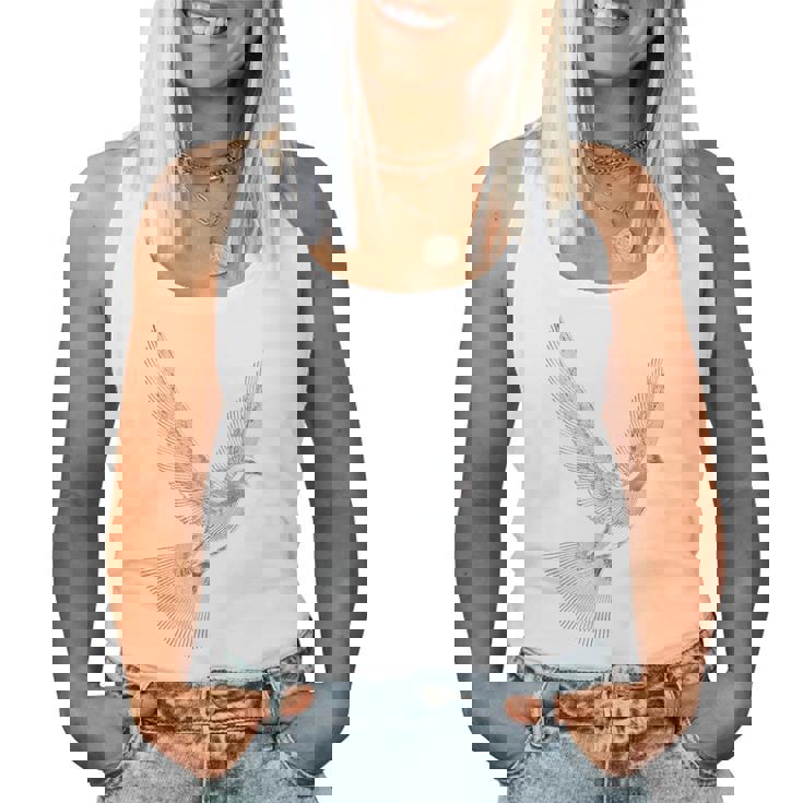 鳩 動物 男性 女性 モチーフ 恋人 自由 デザイン 平和 レディースタンクトップ