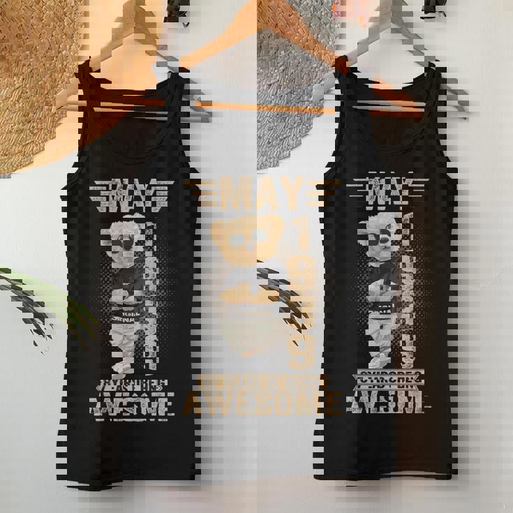 5月87日 誕生日 男性 女性 1939年 素晴らしいテディベア レディースタンクトップ 面白い贈り物