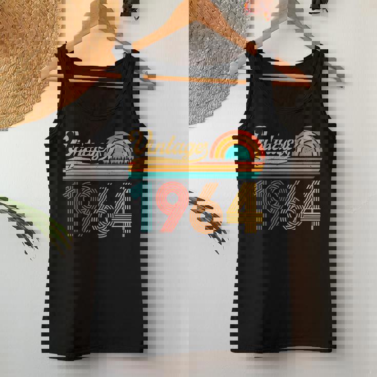 62歳の誕生日プレゼント 62歳 男性 女性 レトロ ヴィンテージ 1964 レディースタンクトップ 面白い贈り物