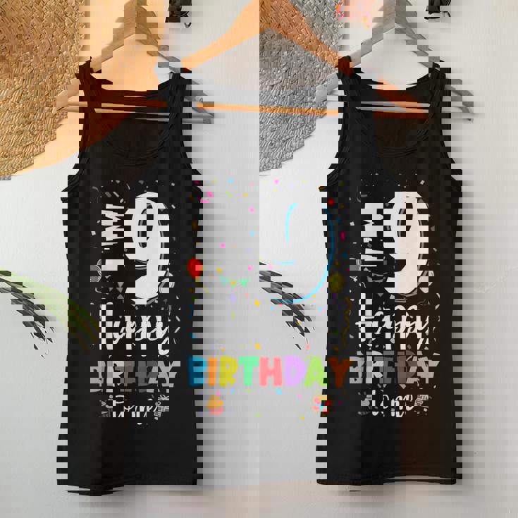 9歳 誕生日 ハッピーバースデー 9歳 男の子 女の子 9歳 レディースタンクトップ 面白い贈り物