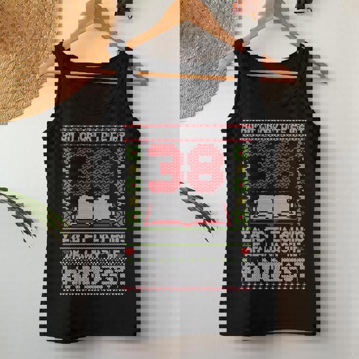 Dont Worry First 38 Years Teaching Are Hard Teacher 長袖tシャツ レディースタンクトップ 面白い贈り物