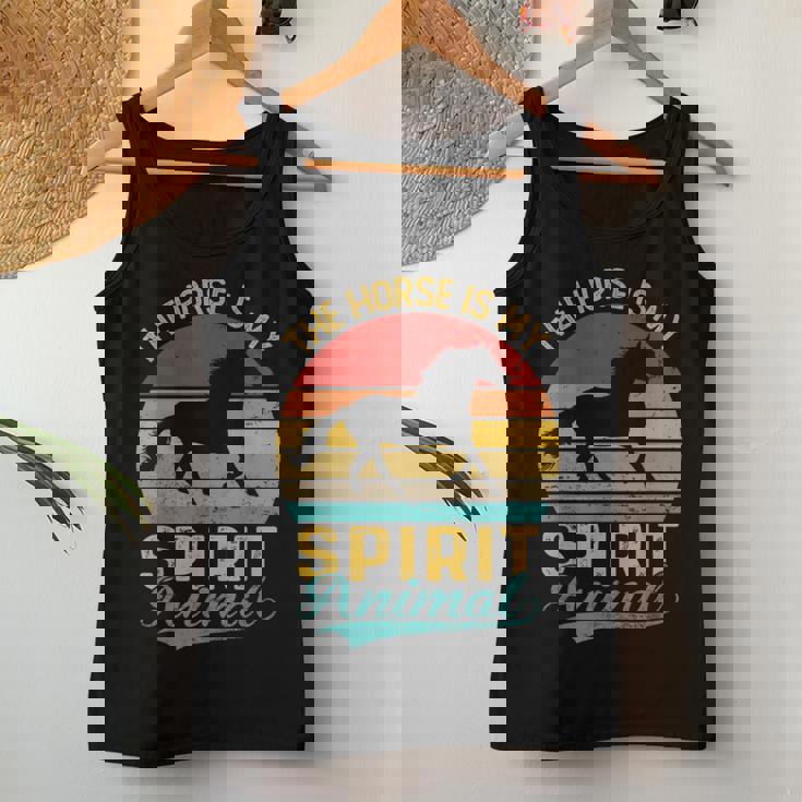 The Horse Is Mypirit アニマルシャツ entage Horse レディースタンクトップ 面白い贈り物