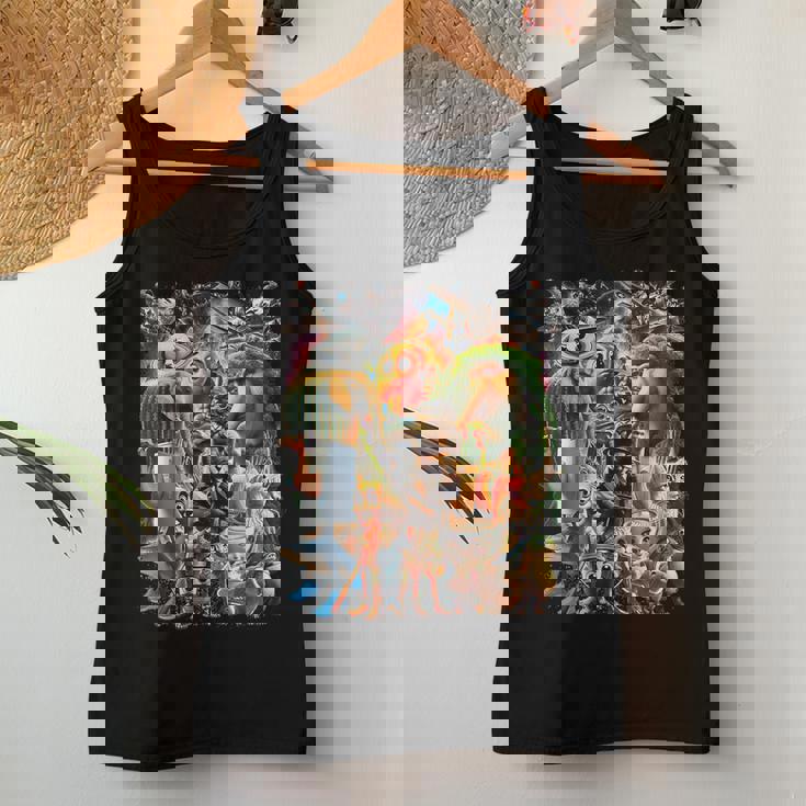 Italian-Brainrot Ai生成動物 Z世代 男性 女性 若者 レディースタンクトップ 面白い贈り物