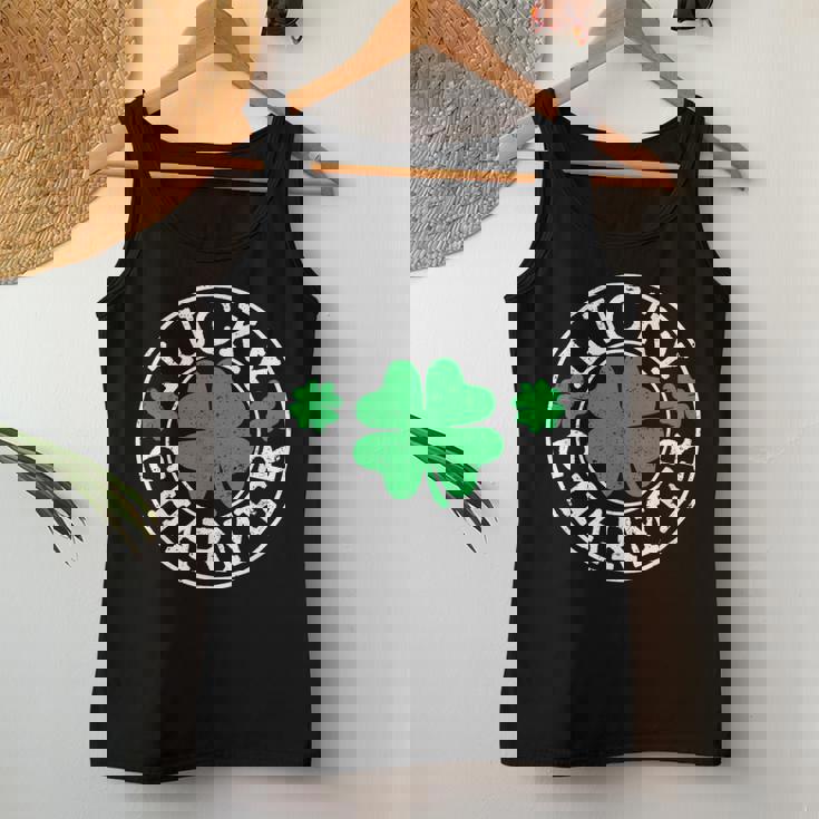 Lucky Charmer t Patrick's Day 男の子 女の子 キッズ レディースタンクトップ 面白い贈り物