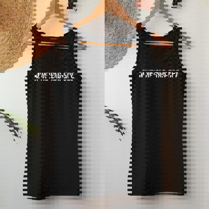 My Wifetabs People Wife Quote レディースタンクトップ 面白い贈り物