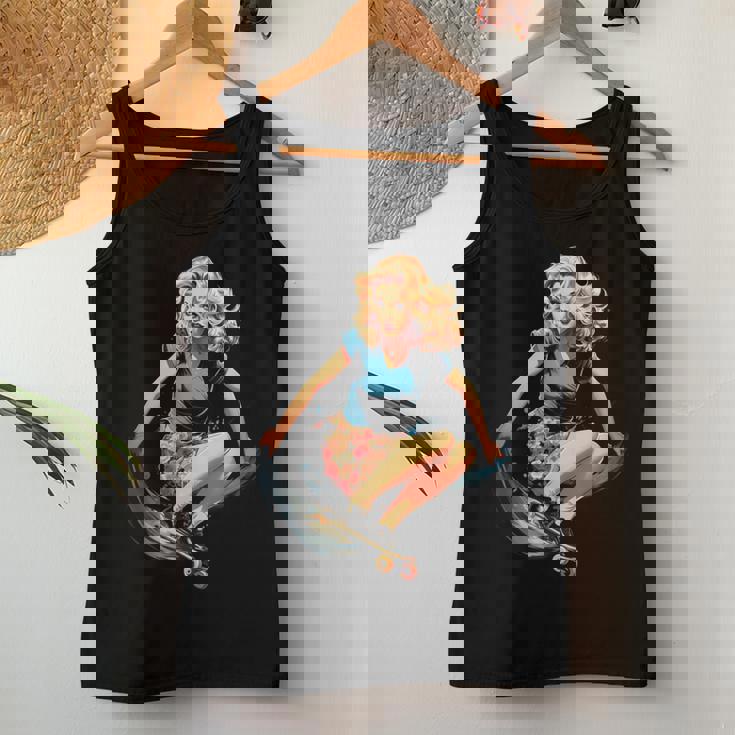 Pinup Girl スケートボード レディースタンクトップ 面白い贈り物