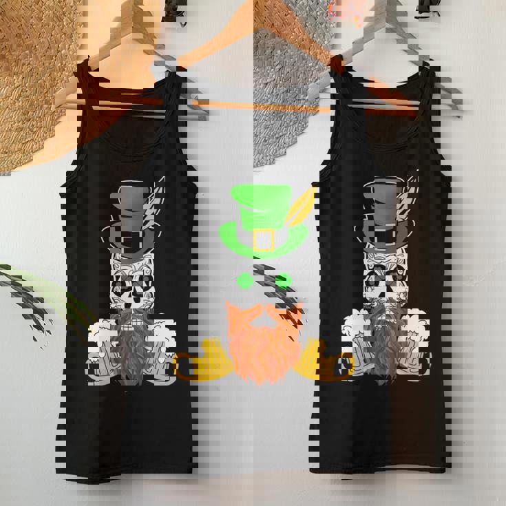 スカル 聖パトリックデー 洋服 ギフト 男性 女性 ビール 長袖tシャツ レディースタンクトップ 面白い贈り物