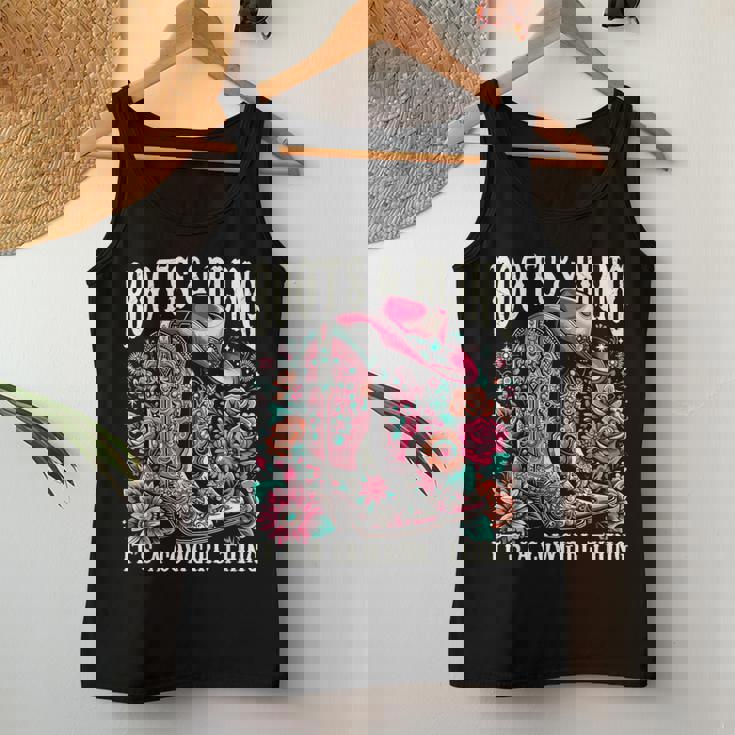 ブーツ Its Bling Cowgirl Thing Countryintage Western レディースタンクトップ 面白い贈り物