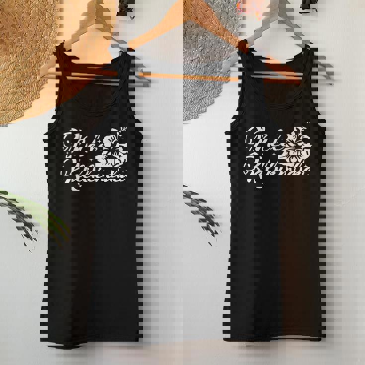 メレ カリキマカ ハイビスカス 花 ハワイ クリスマス ハワイアン レディースタンクトップ 面白い贈り物