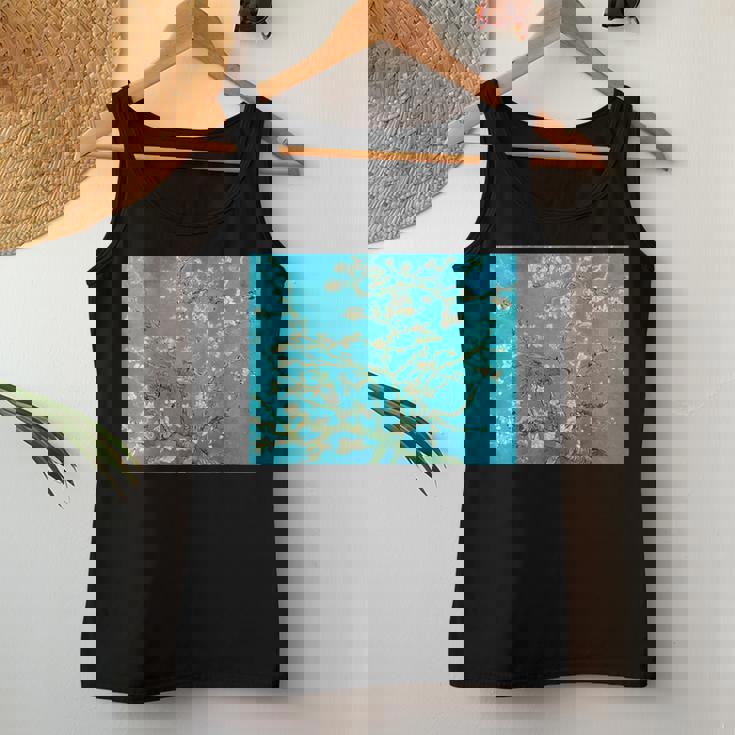 ヴィンセント・ファン・ゴッホ、アーモンドの花 レディースタンクトップ 面白い贈り物