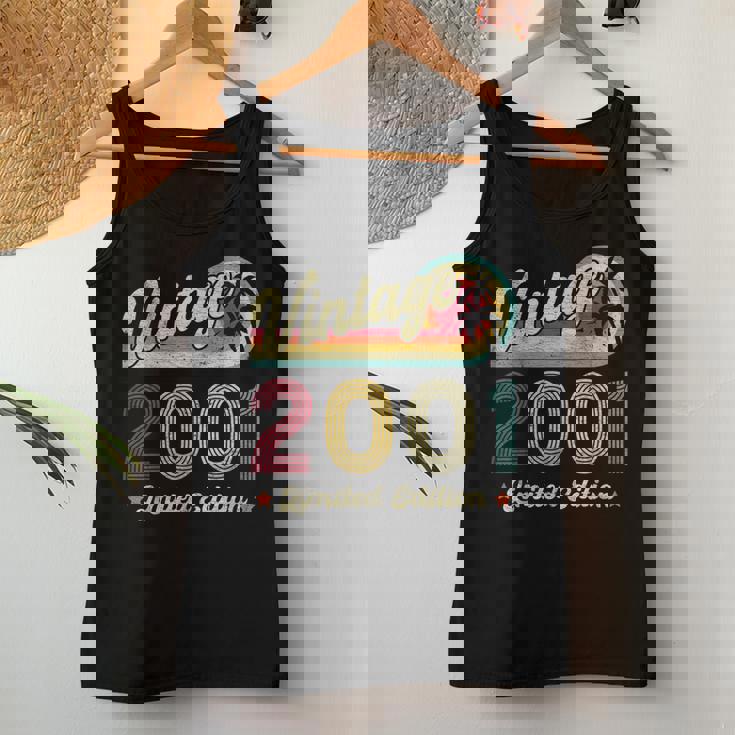 ヴィンテージ 2001 25歳の誕生日プレゼント 男性 女性 25歳 レディースタンクトップ 面白い贈り物