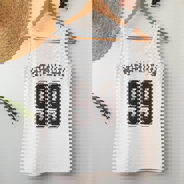 99 歳 白寿 祝い 99歳 99才 お祝い 男性 女性 白寿祝い 父 母 はくじゅ 背番号 バックプリント レディースタンクトップ 面白い贈り物
