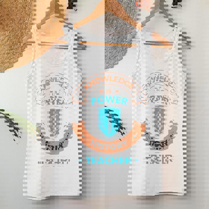 History Teacher 学校 歴史 先生 先生 レディースタンクトップ 面白い贈り物