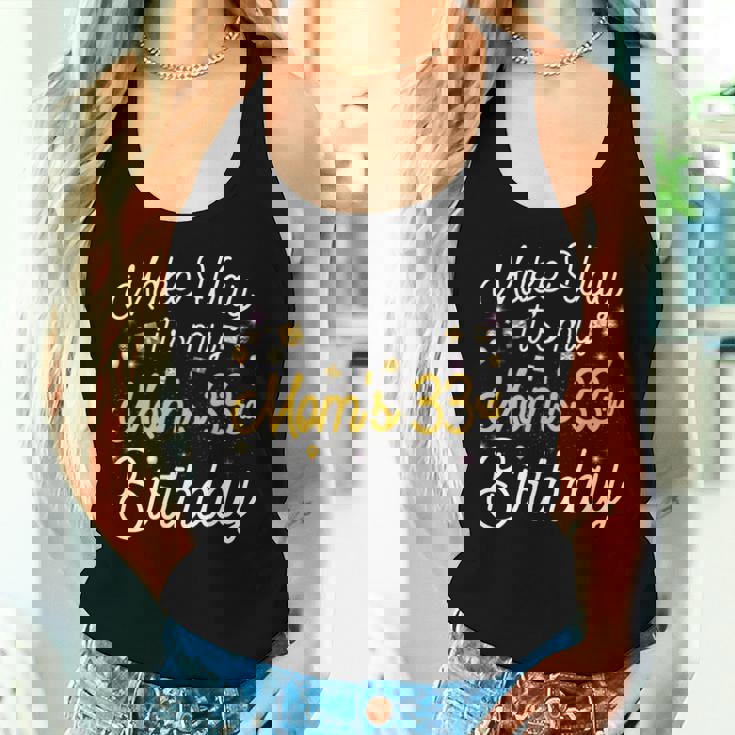 33 歳 母の誕生日 It's My Mom's 33Rd Birthday 長袖tシャツ レディースタンクトップ 彼女への贈り物