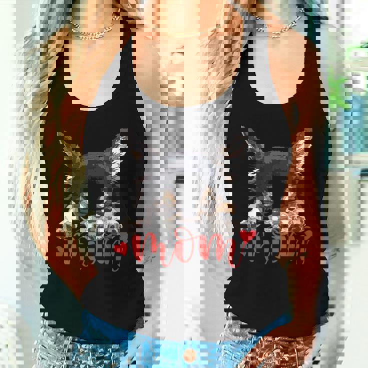 Chihuahua Mom The Dog Mother Chiwawa ブラック&タン チワワ 長袖tシャツ レディースタンクトップ 彼女への贈り物