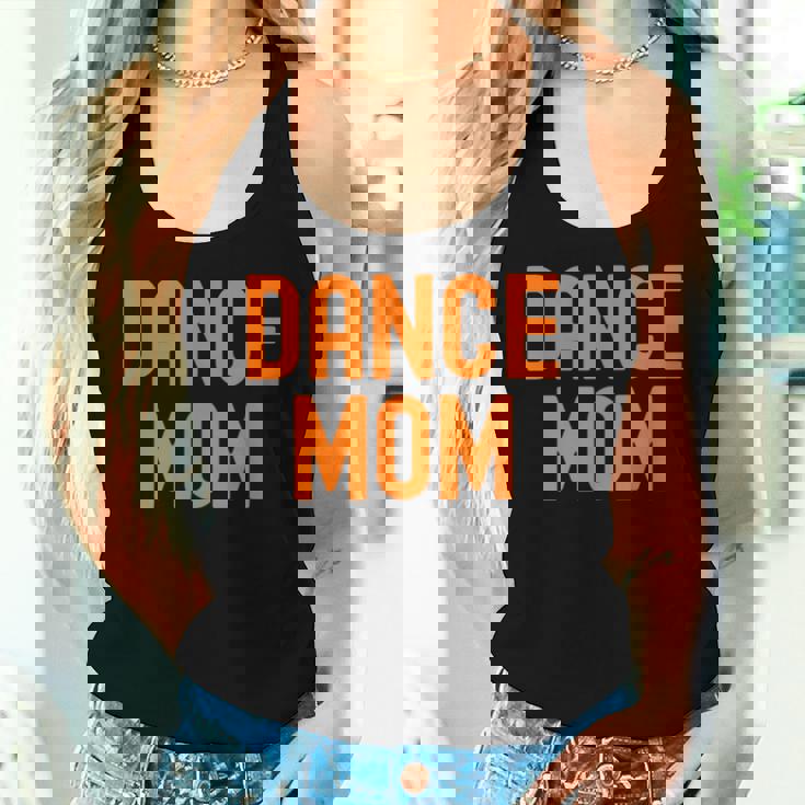 Dance Mom Orange Matching Parents レディースタンクトップ 彼女への贈り物