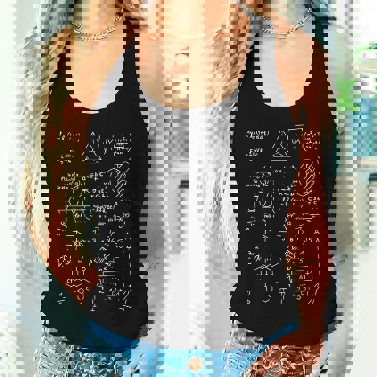 Nerd メンズ 数学 数学 面白い 女性 子供 学生 レディースタンクトップ 彼女への贈り物